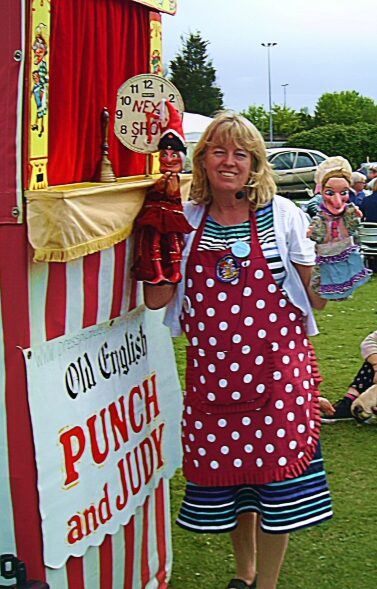 Adrienne Press the latest in the line of Press Puppeteers